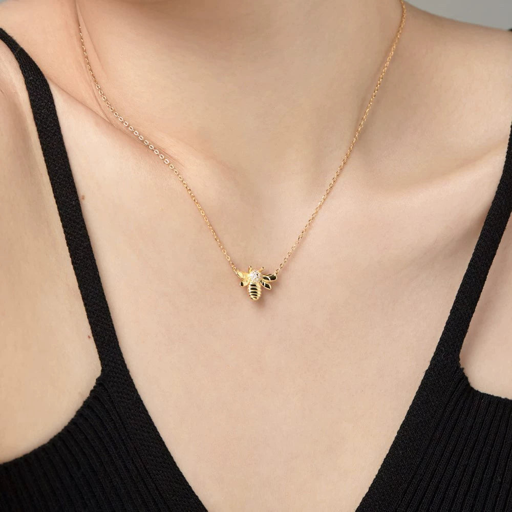 Bee necklace