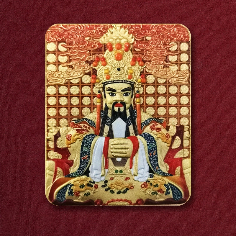 Wuye relief thangka Tibetan necklace